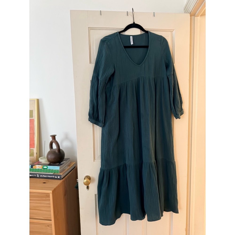 Rachel Pally Gauze Cecelia Dress Cedar Size Small - Picture 4 of 6